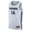 Muške NBA Dres Memphis Grizzlies Zach Edey Nike 2025-26 City Edition Sivo Swingman